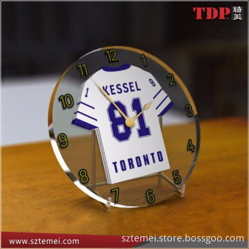 Modern Design Personalised Acrylic Desktop Clock